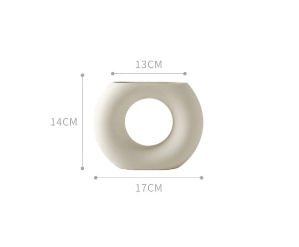 Ceramic Vase - Nordic Modern Decorative Flower Home Decor