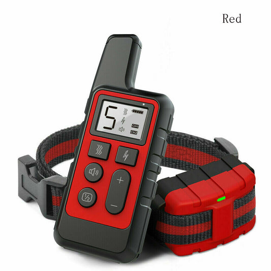 2700 FT Remote Dog Shock Training Collar Rechargeable Waterproof LCD Pet Trainer