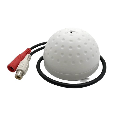 CCTV Microphone Audio Monitoring - Built-in Preamp Wired