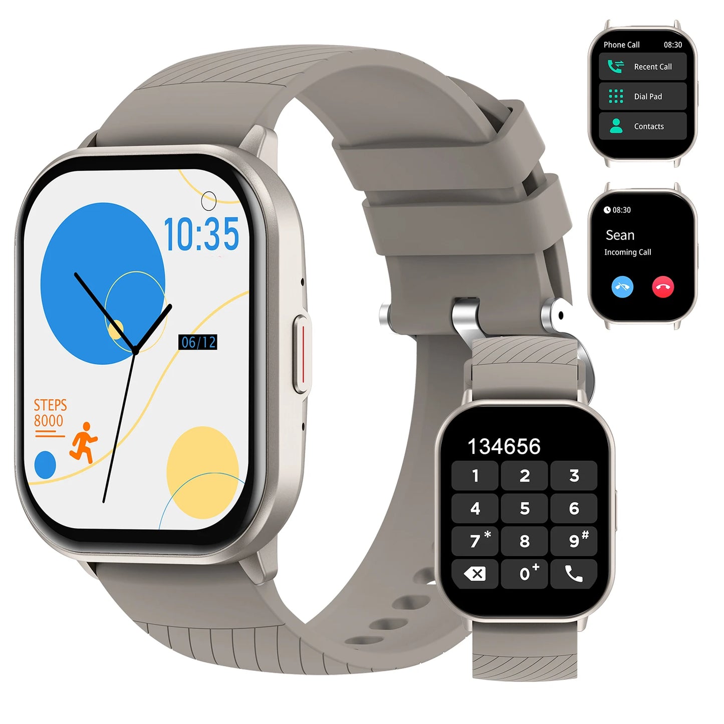 Smart watch, calling reminder and rejection, wireless calling