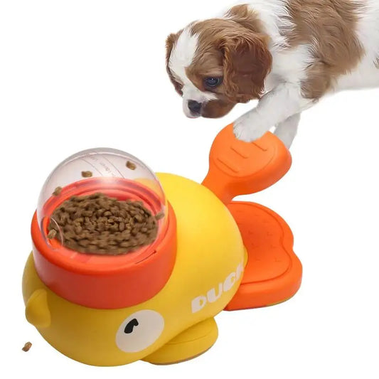 Dog Puzzle Feeder - Interactive Duck Design Slow Feeder & Training Toy - Deribla Store