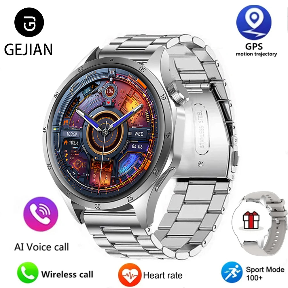 For HUAWEI GT5 Pro GPS NFC Smart Watch Men 360*360 AMOLED