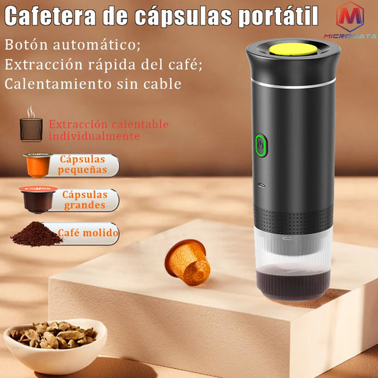 Portable Electric Capsule Coffee Maker - Wireless 3-in-1 Espresso - Deribla Store