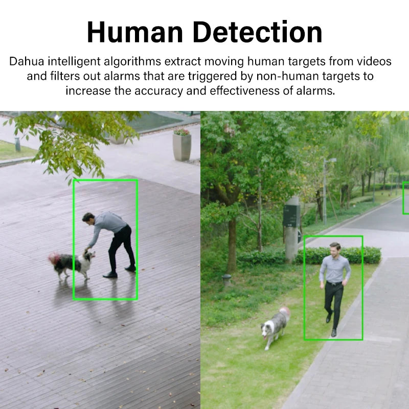Network IP Camera Dahua 4MP 2K - PoE Human Detection IR 30m