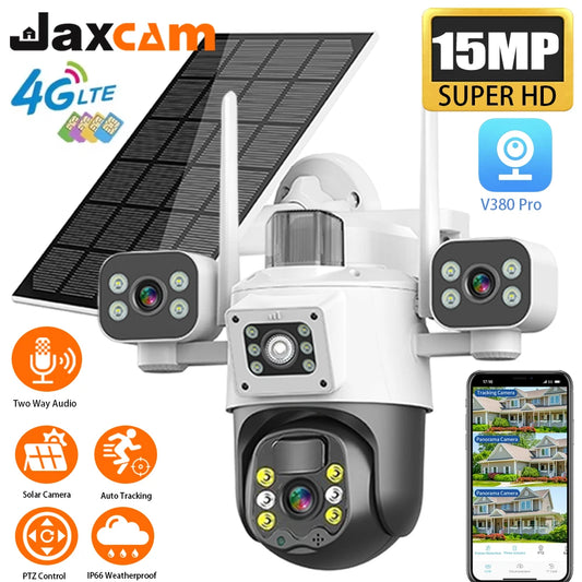 4G Solar Security Camera
