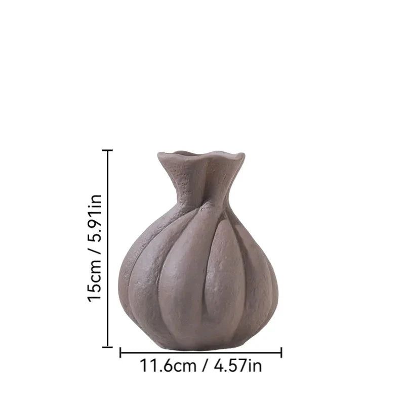 Room Decoration Art Ceramic Vases Ceramic Vases Desktop Deribla Store