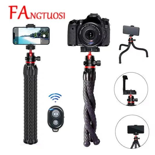 FANGTUOSI 2025 Flexible Octopus Tripod for Phone Camera DSLR Deribla Store