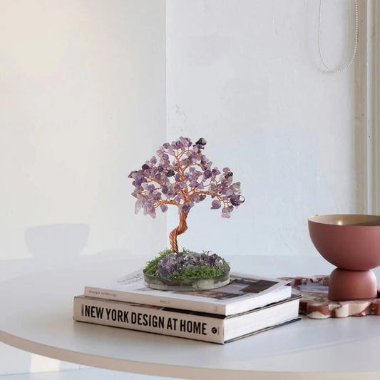 Crystal Money Tree Crystal Stone Rainbow Natural Gem Sitting Floor Deribla Store