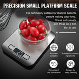 Precise Platform Scale USB Charging Kitchen Food Scale Multifunction