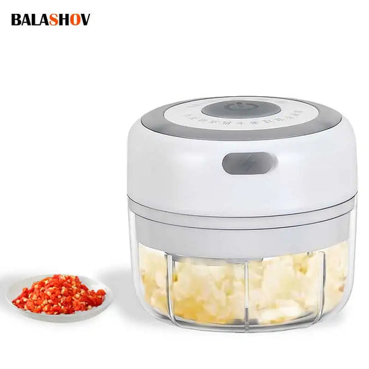 Electric Garlic Chopper USB - Mini Food Processor Kitchen Tool - Deribla Store