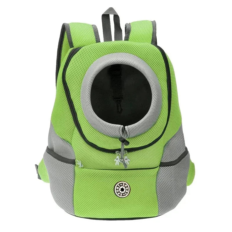 Dog Carrier Backpack - Double Shoulder Portable Pet Travel Bag, Breathable Legs-Out Design - Deribla Store