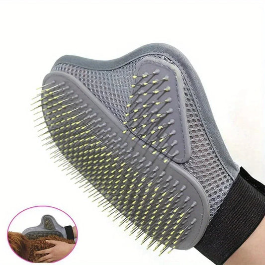 Gentle Deshedding Pet Grooming Glove
