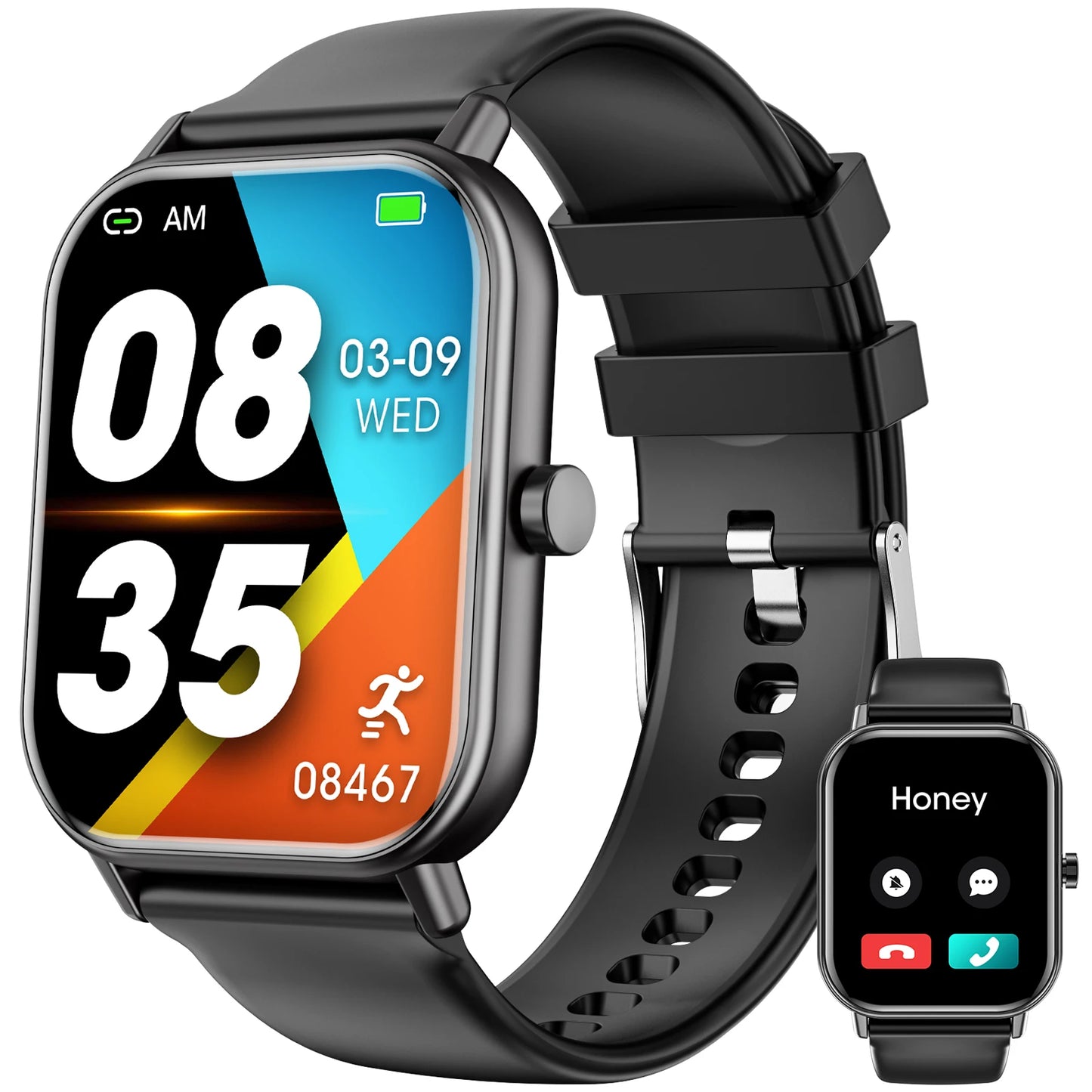 Karchilor 2025 Smartwatch, 1.85 High-Definition Large Screen
