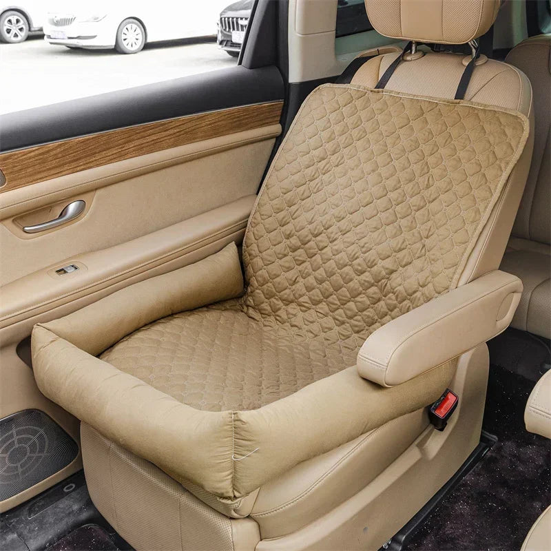 Waterproof Dog Car Seat Cover - Pet Travel Carrier Nest for Small to Medium Dogs & Cats - Deribla Store