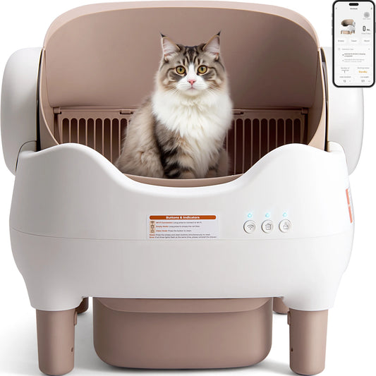 Self-Cleaning Cat Litter Box