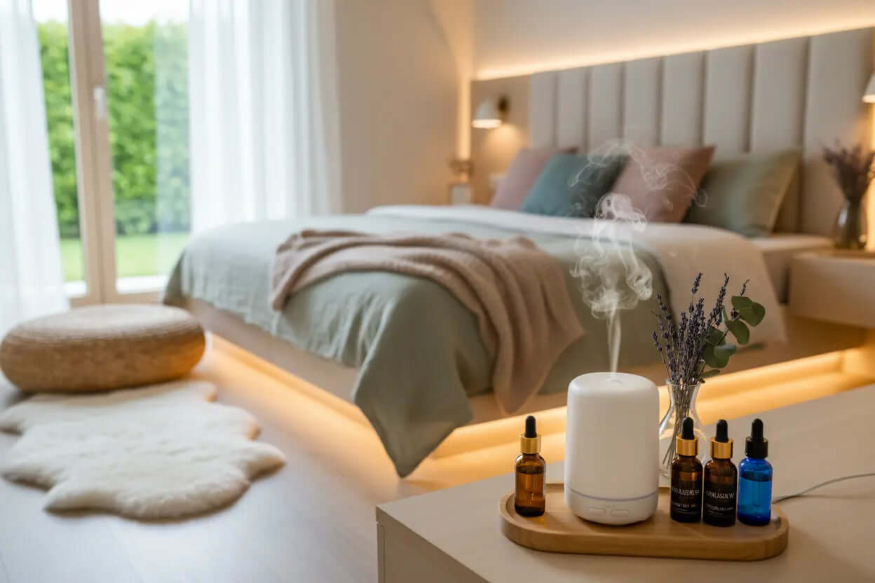 Creating a Relaxing Home Sanctuary with Aromatherapy and Ambient Lighting Deribla Store
