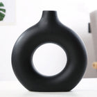 Ceramic Vase - Frosted Porcelain Flower Arranging Decor Deribla Store