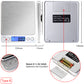 Digital Electronic Kitchen Food Diet Postal Scale Weight Balance 5KG 1G 11Lb Kitchen Scales Stainless Steel Weighing for Food Diet Postal Balance Measuring LCD Precision Electronic