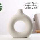 Ceramic Vase - Frosted Porcelain Flower Arranging Decor Deribla Store