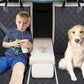 Dog Car Seat Cover for Back Seat, Dog Seat Cover with Perspective Mesh, Storage Bags, Hammock - Waterproof Scratch Proof Non-Slip, Durable Car Seat Covers for Dogs for Car SUV Truck