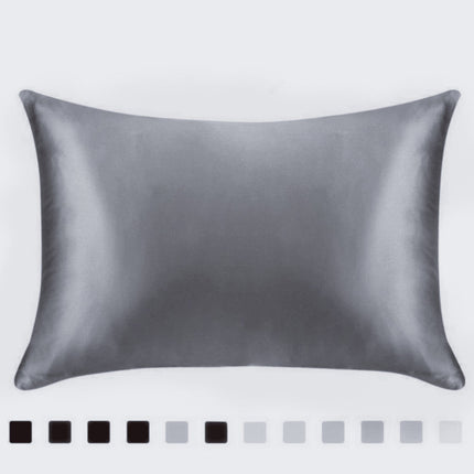 Pillowcase - Satin Silk Single Ice Silk Solid Color Deribla Store