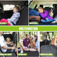 Dog Car Seat Cover for Back Seat, Dog Seat Cover with Perspective Mesh, Storage Bags, Hammock - Waterproof Scratch Proof Non-Slip, Durable Car Seat Covers for Dogs for Car SUV Truck