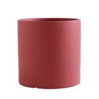 Flower Pot - Nordic Ceramic Cylindrical Planter Drainage Deribla Store