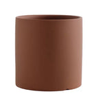 Flower Pot - Nordic Ceramic Cylindrical Planter Drainage Deribla Store