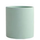 Flower Pot - Nordic Ceramic Cylindrical Planter Drainage Deribla Store