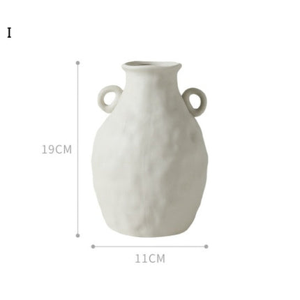 Ceramic Vase - Nordic Modern Decorative Flower Home Decor Deribla Store
