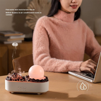 Volcano Humidifier - Heavy Fog Desktop Creativity Ornament Deribla Store