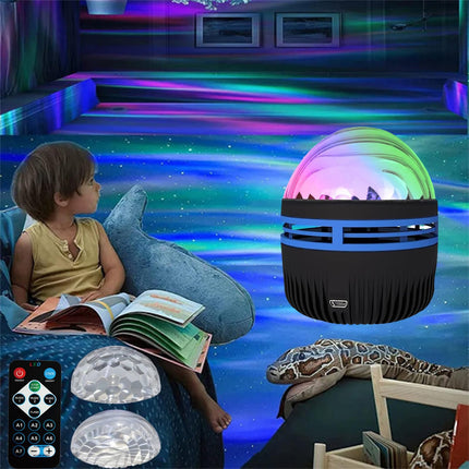Galaxy Projector - LED Star Night Light with Rotating Ball
