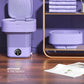 Plastic Folding Washing Machine Automatic Washing Underwear Panty Socks Baby Pet Clothes Dormitory Washing Integrated