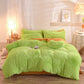 Duvet Cover Set - Luxury Fleece Plush Winter Queen King