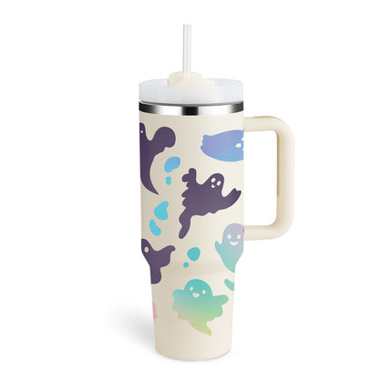 Insulated Tumbler 40oz - Stainless Steel Travel Mug with Handle Deribla Store