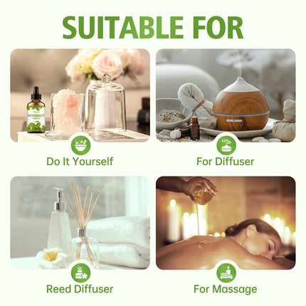 30ml Organic Oil Aromatherapy Massage Aromatic Skin Care Castor Oil - Deribla Store