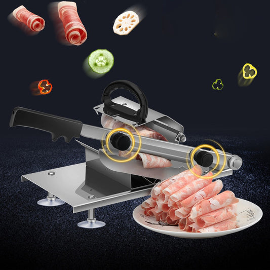 Manual Meat Slicer Adjustable
