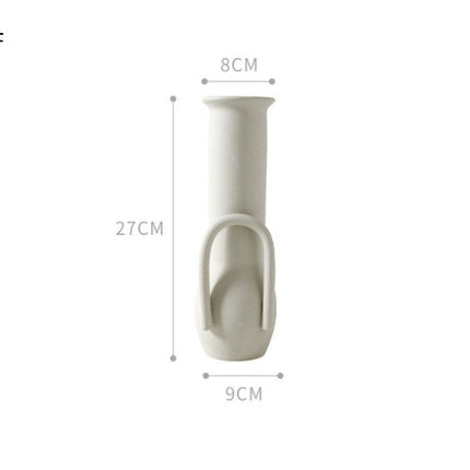 Ceramic Vase - Nordic Modern Decorative Flower Home Decor Deribla Store