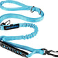 Multifunctional Leash with Car Seatbelt for Large, Medium Dogs, Adjustable, 4-6 FT Strong Bungee Leash