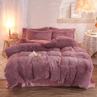 Duvet Cover Set - Luxury Fleece Plush Winter Queen King Deribla Store