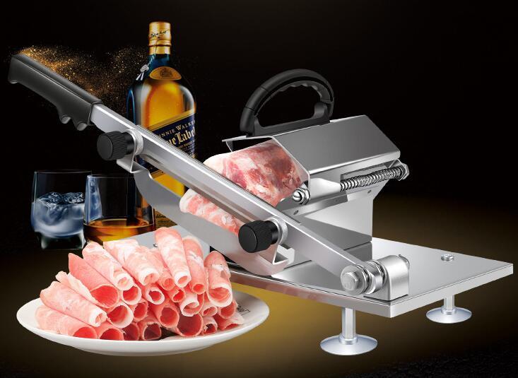 Manual Meat Slicer Adjustable