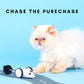 Purechase Smart Cat Toy, Interactive Automatic Mouse Shaped Toy for Pets, App Enabled with Adjustable Speed, Flip Modes, Replaceable Plush Tail and USB Charging for Kittens and Dogs