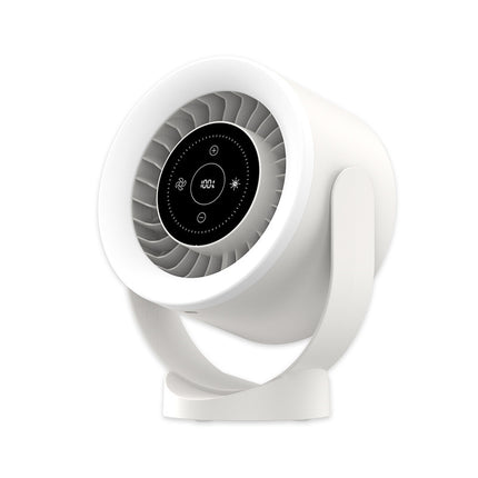 Table Fan - USB Rechargeable Desk Fan with LED Display