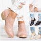 Autumn Women Shoes Retro High Heel Ankle Boots