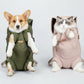 Winter Pet Dog Backpack Thicken Warm Cat Backpack Hands Free Portable Travel Dog Carrier for Small Dogs Windproof Safety Pet Bag
