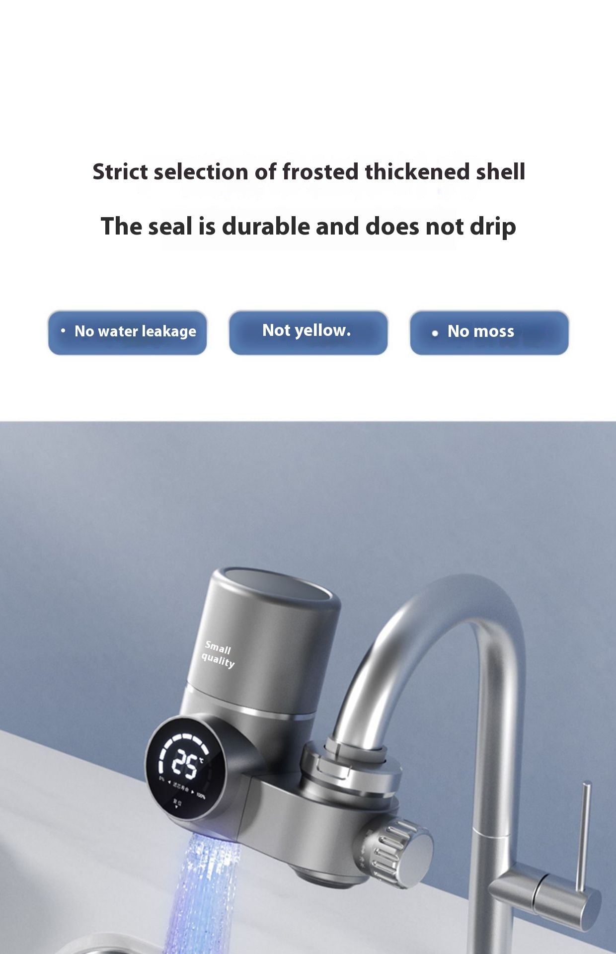 Small Water Purifier Faucet Front Purification Tap Filter
