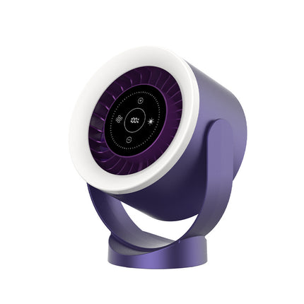 Table Fan - USB Rechargeable Desk Fan with LED Display