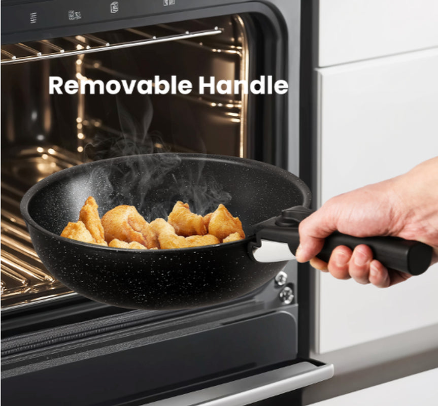 12-Piece Non-Stick Cookware Set for Kitchen Use