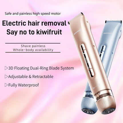Electric Epilator - 2-in-1 USB Rechargeable Hair Remover
