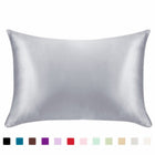 Pillowcase - Satin Silk Single Ice Silk Solid Color Deribla Store